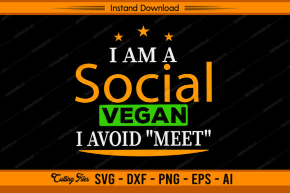 Download I AM a Social Vegan I Avoid Meet - Avoid Collection