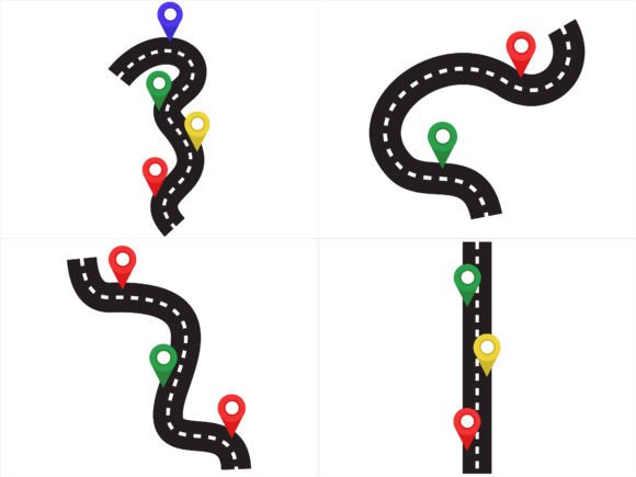 Download Road Map Journey Route Location - Cat Collection