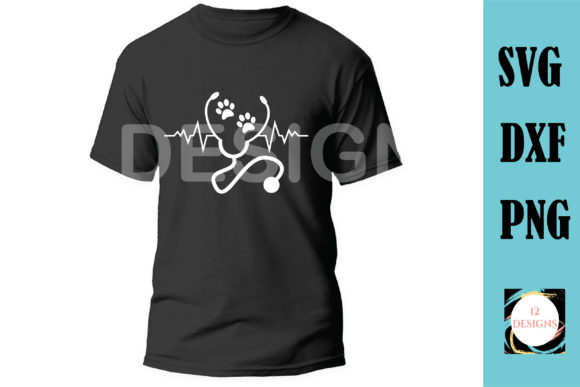 Download Veterinarian Heartbeat Svg/ Vet Lifeline - Premium Resources
