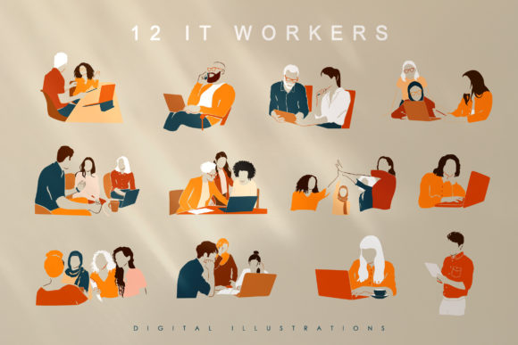 Download 12 Abstract Portraits Freelance Work - Freelance Collection