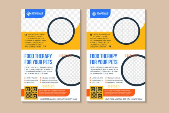 Download Food Therapy Vertical Flyer - Premium Bundle