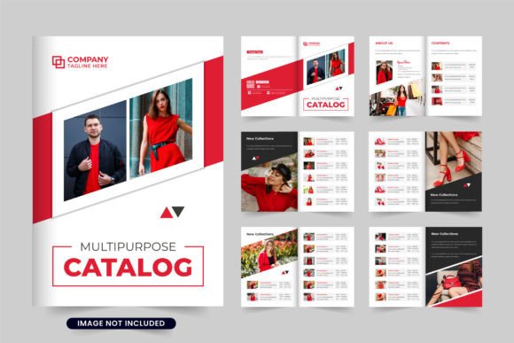 Download Product Sale Booklet and Catalog Vector - Cat Collection