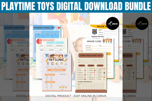 Download Playtime Toys Digital Download Bundle - Premium Bundle