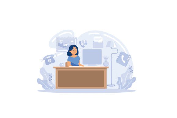 Download Work at Home Concept Design. Freelance - Freelance Collection